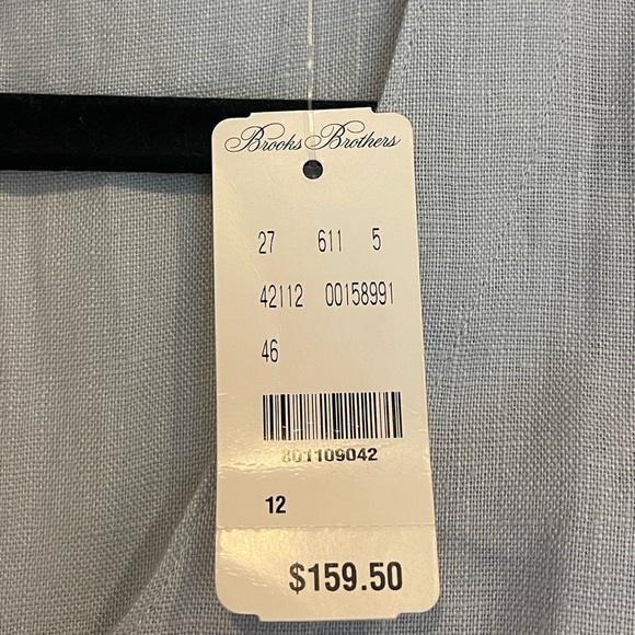 NWT Brooks Brothers Linen Shift Dress - Picture 11 of 11